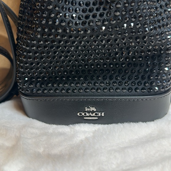 Coach mini bucket bag with crystals - Picture 5 of 8